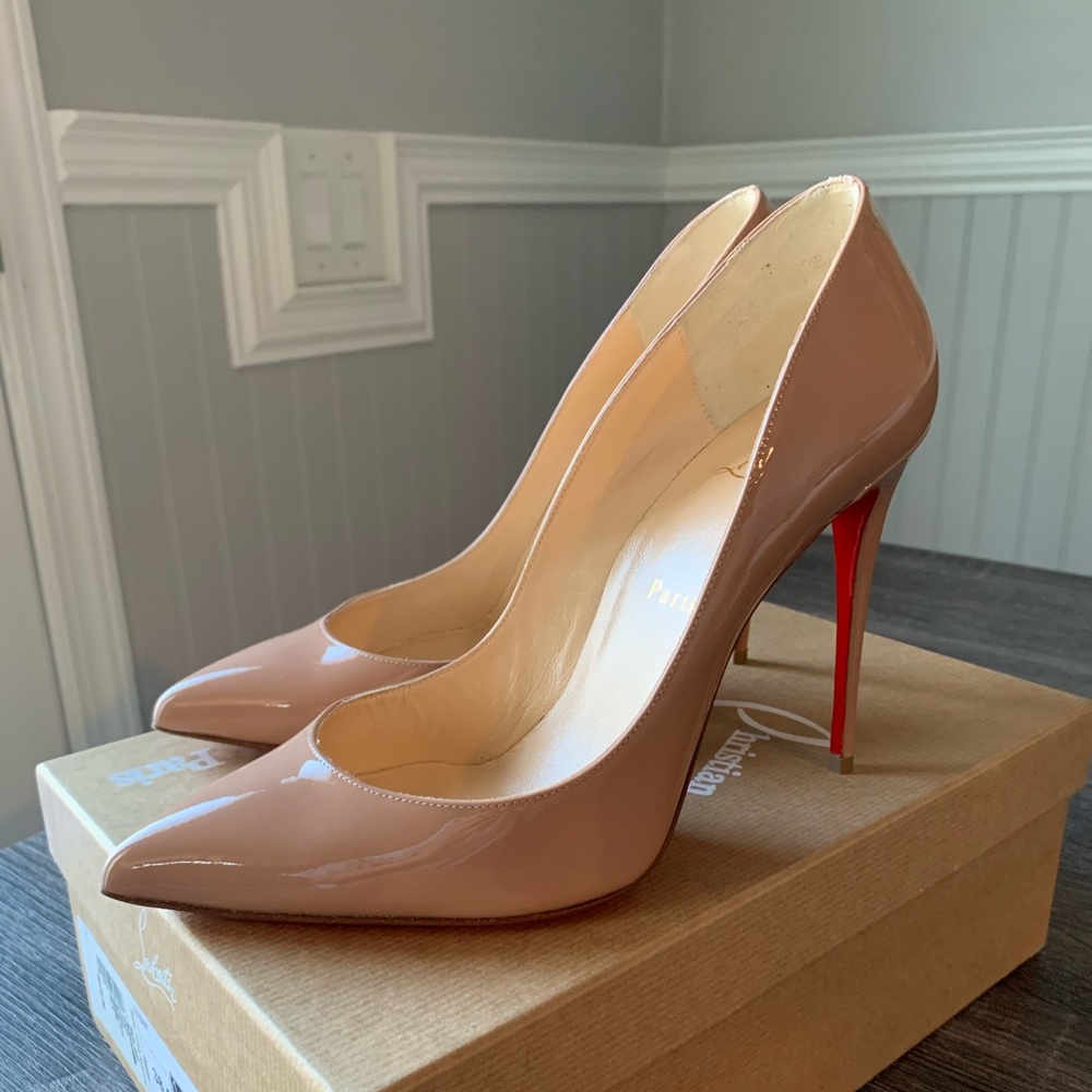 Christian Louboutin Pigalle Follies Leather Pumps